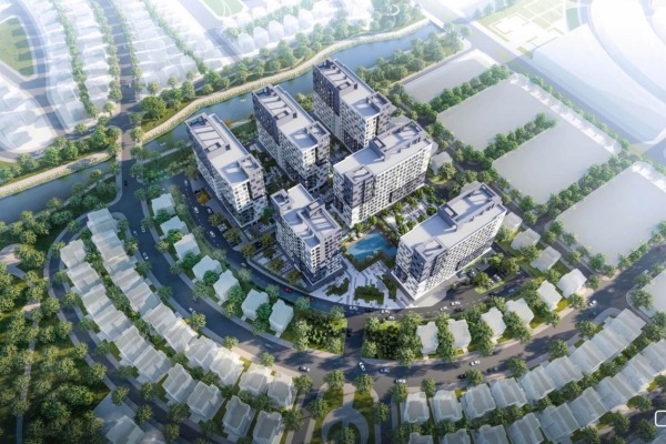 Chung cư cao tầng tại HUD